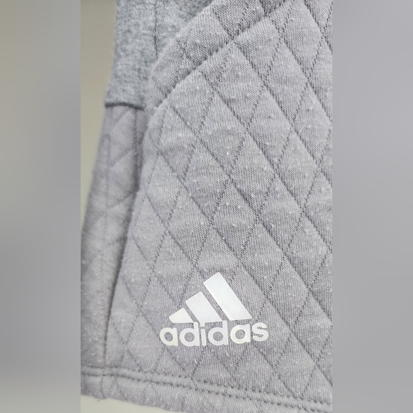 Adidas 1/4 Zip Quilted Pistons Golf-Style Shirt. Thumb Holes, Pockets. Small - Picture 4 of 8